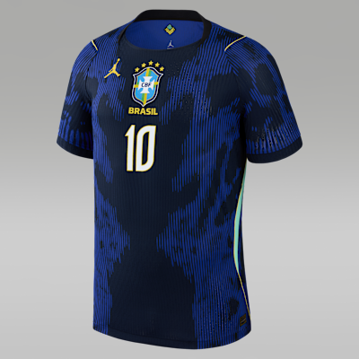 ウェア Brazil National Soccer Jersey Neymar NWT Neymar Jr. Brazil 2026 Match Away Men's Jordan Aero-FIT Soccer